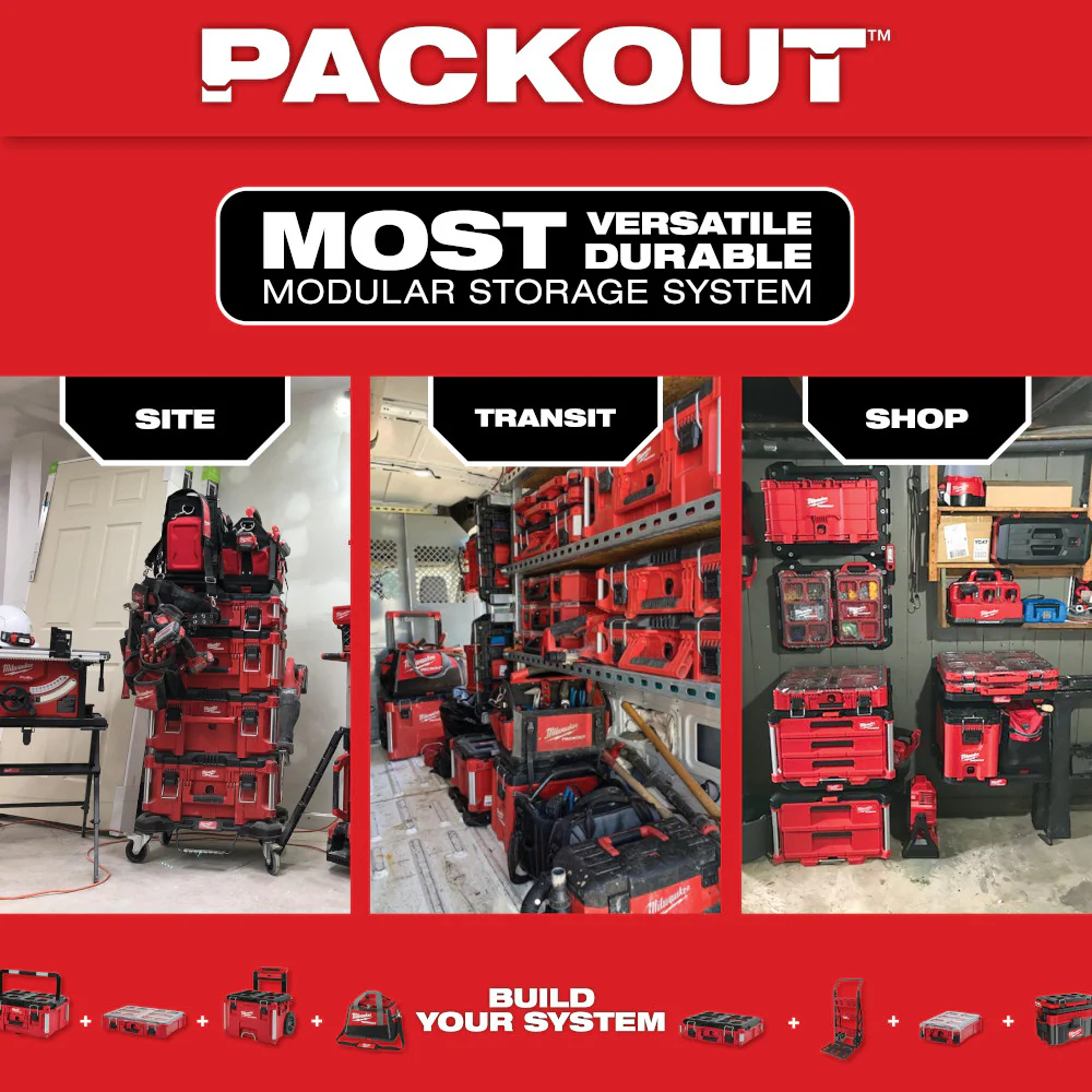 Milwaukee PACKOUT™ 15" Structured Tool Bag - Image 11