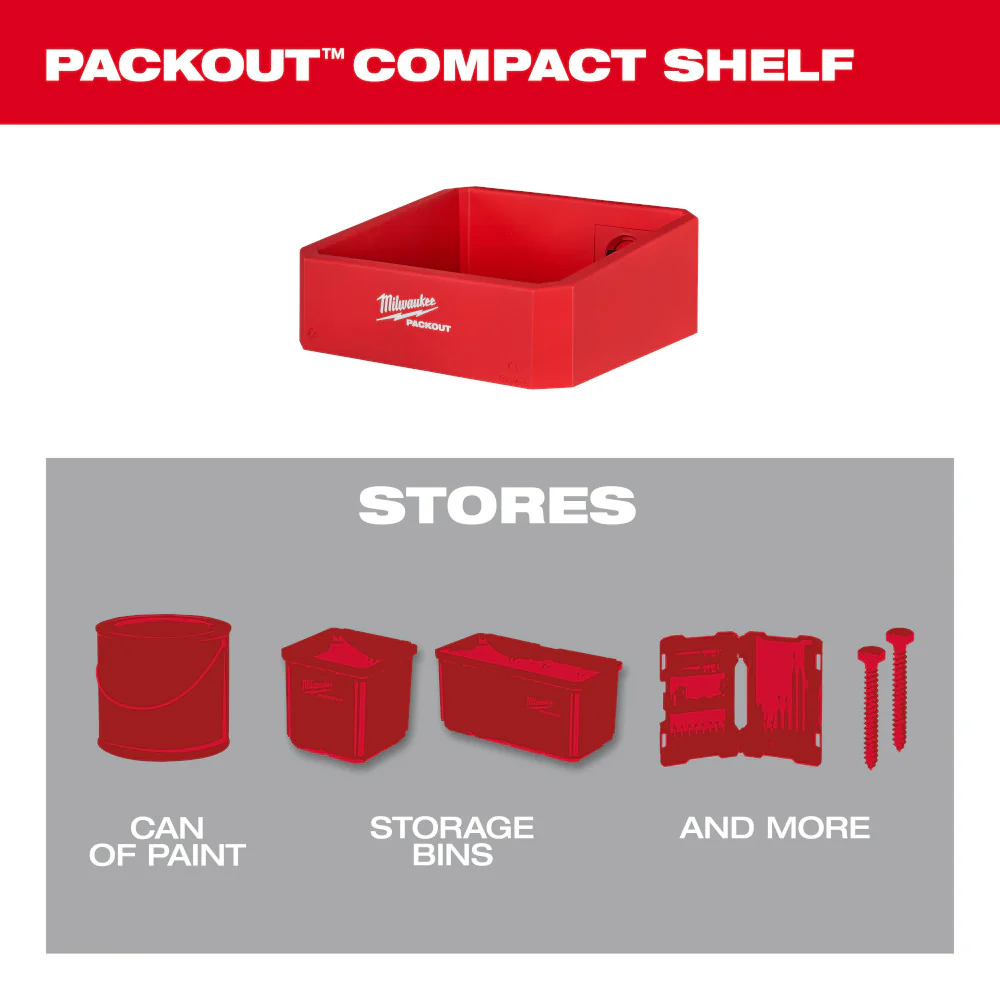 Milwaukee PACKOUT™ Compact Shelf - Image 3
