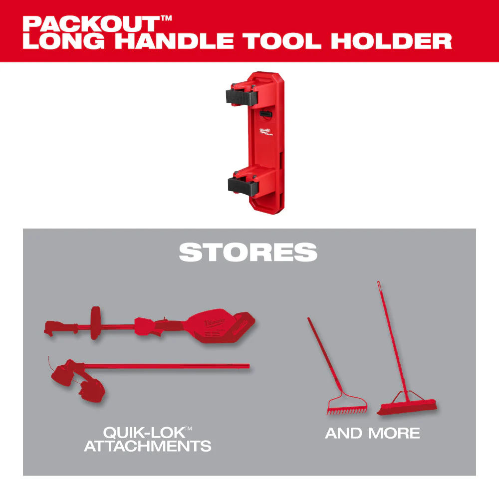 Milwaukee PACKOUT™ Long Handle Tool Holder - Image 3