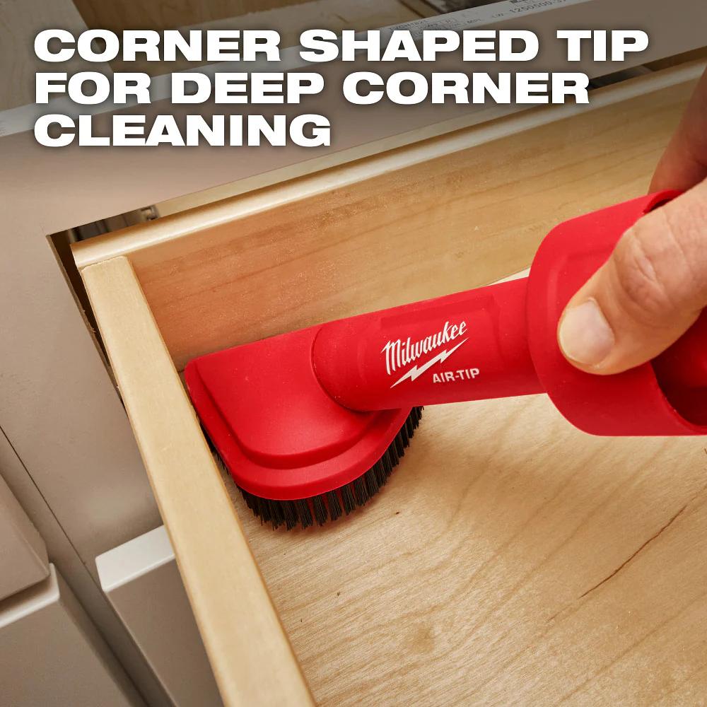 Milwaukee AIR-TIP™ Rotating Corner Brush Tool - Image 6