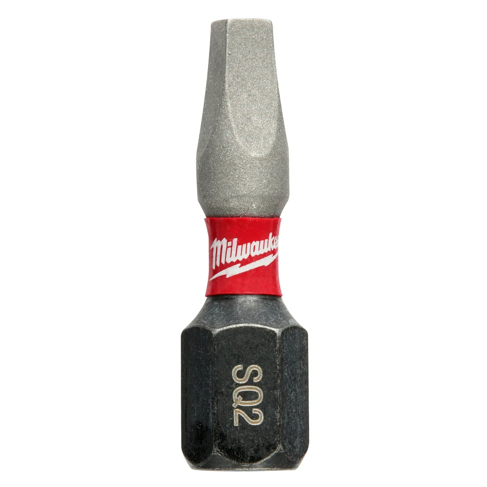 Milwaukee SHOCKWAVE™ Square Recess #2 Insert Bit 10PK