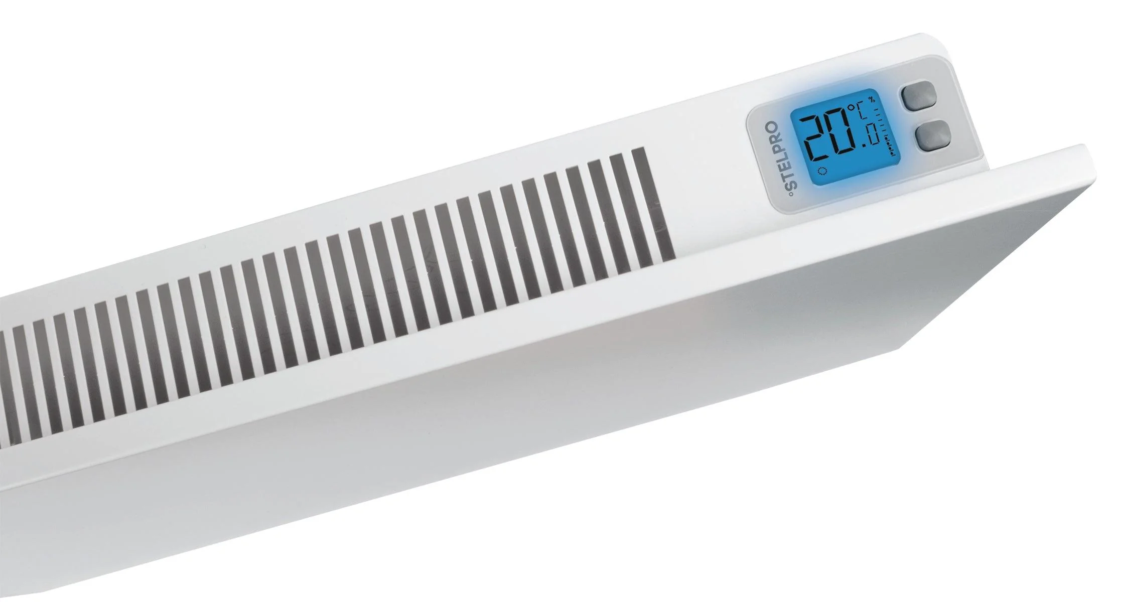 Stelpro 120V - 1500W Plug-In White New Mirage Convector with Built-In Thermostat, Model MIR1501PW - Image 4