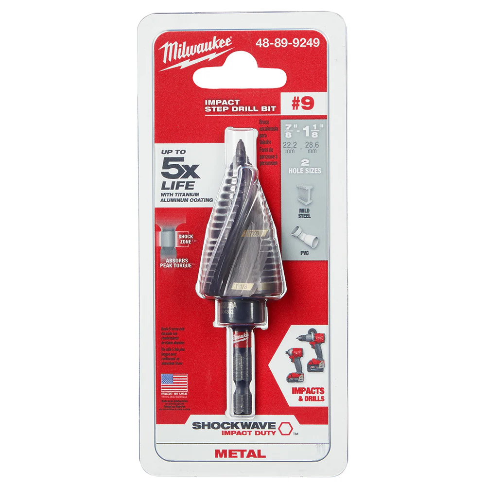 Milwaukee SHOCKWAVE™ Impact Duty #9 7/8" & 1-1/8" - Image 7