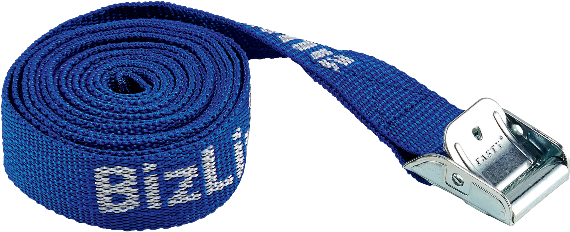 BIZLINE Tie Down Strap C-Style Buckle 6 ft Blue