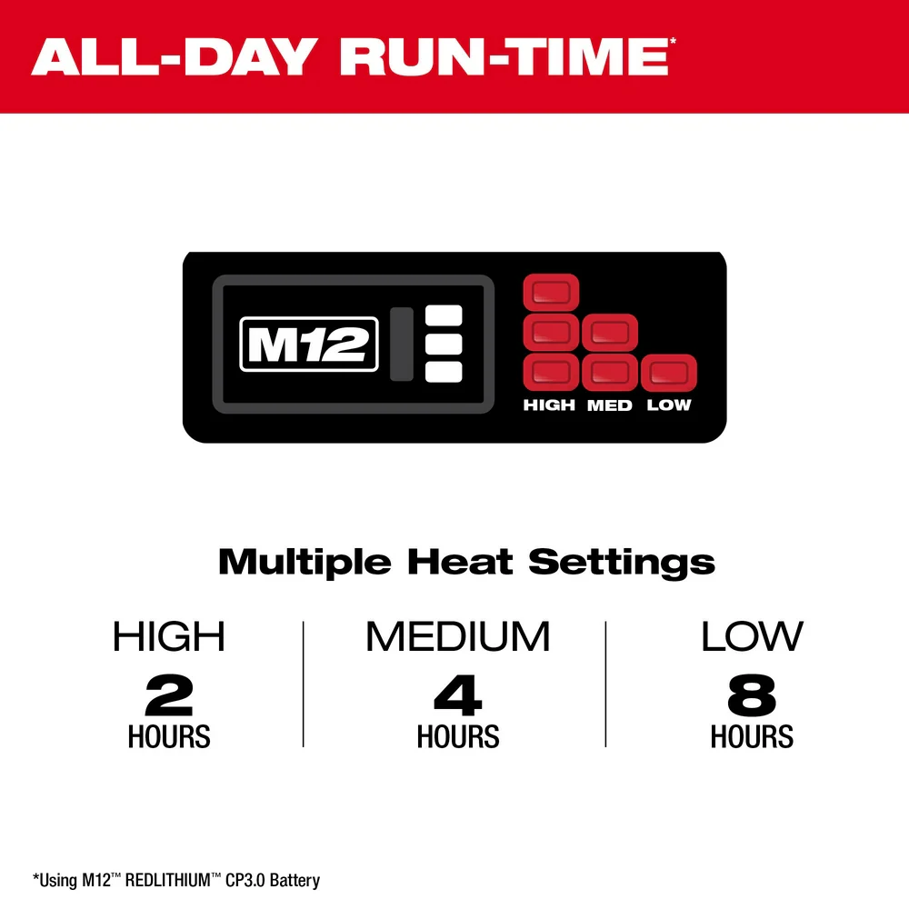 Milwaukee M12™ Women's Heated Hoodie Kit Gray Medium - Image 5